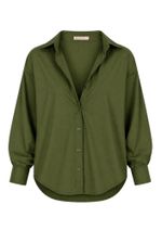 Camisa Tricoline Beatriz Verde