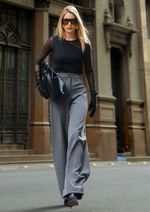 Calça Alfaiataria Adriana Chumbo