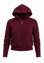 Jaqueta Moletom Carolina Burgundy