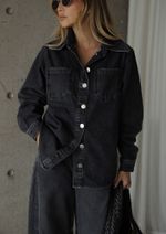 Camisa Jeans Black Leda