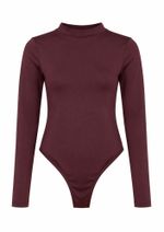 Body Poliamida Luisa  Marrom