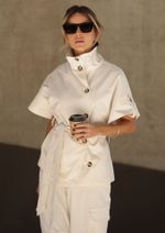 Colete Alfaiataria Jolie Off White