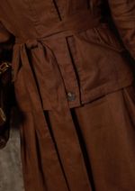 Parka 100% Linho Anelisa Marrom