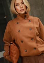 Jaqueta Suede Estella Caramelo