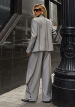 Calça Alfaiataria Luna Cinza