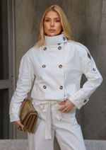 Trench Coat Pamela Off White