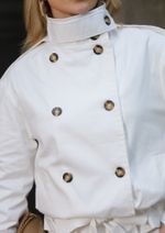 Trench Coat Pamela Off White