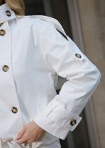 Trench Coat Pamela Off White
