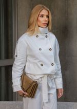 Trench Coat Pamela Off White