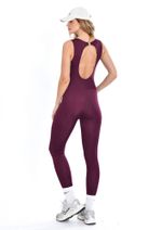 Macacão Gisele Burgundy