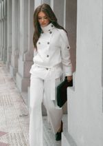 Trench Coat Pamela Off White