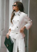 Trench Coat Pamela Off White