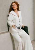 Casaco Malha Lucilla Off White
