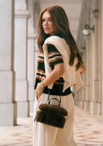 Blusa Polo Tricot Bruna Marrom