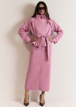 Saia Suede Camila Rosa
