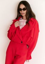 Jaqueta Leda Vermelho