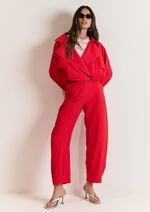 Jaqueta Leda Vermelho