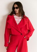 Jaqueta Leda Vermelho