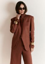 Blazer 100% Linho Helena Terra
