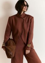 Blazer 100% Linho Helena Terra