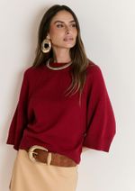 Blusa Tricot Andreia Vermelho