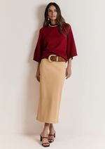Blusa Tricot Andreia Vermelho
