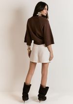 Blusa Tricot Andreia Marrom