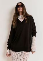Blusa Pull Andreia Preto