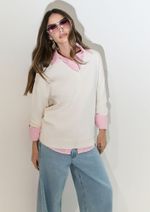Blusa Pull Andreia Off White