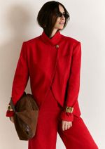 Blazer 100% Linho Helena Vermelho