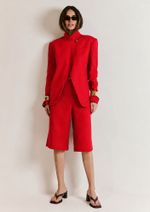 Blazer 100% Linho Helena Vermelho