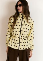 Parka Poá Ana Amarelo