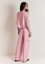 Calça Alfaiataria Pamela Rosa
