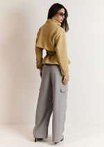 Calça Alfaiataria Pamela Cinza