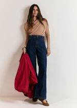 Blusa Tule Sofia Areia