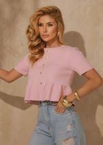 Blusa Tricot Adriana Rosa
