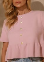 Blusa Tricot Adriana Rosa