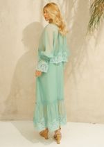Saia Renda Valentina Verde