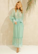 Saia Renda Valentina Verde