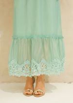 Saia Renda Valentina Verde