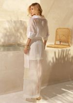 Saia Longa Stefanie Off White