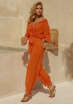Calça Cotton Alessandra Laranja