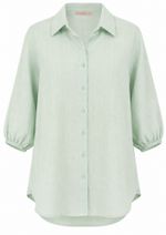 Camisa 100% Linho Vera Menta