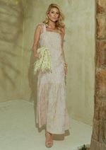 Vestido Bordado Marina Off White