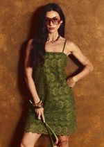 Vestido Guipir Cynthia Verde