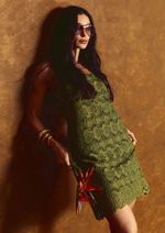 Vestido Guipir Cynthia Verde