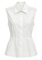 Camisa Tricoline Helena Off White