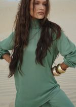 Túnica Assimétrica Luiza Verde