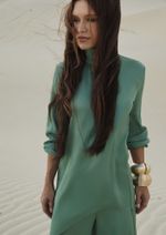 Túnica Assimétrica Luiza Verde