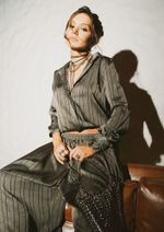 Camisa Satin Lisandra  Fendi